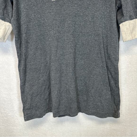 Harley Davidson Gray & Cream‎ Short Sleeve Tee Shirt Size L - Picture 3 of 7